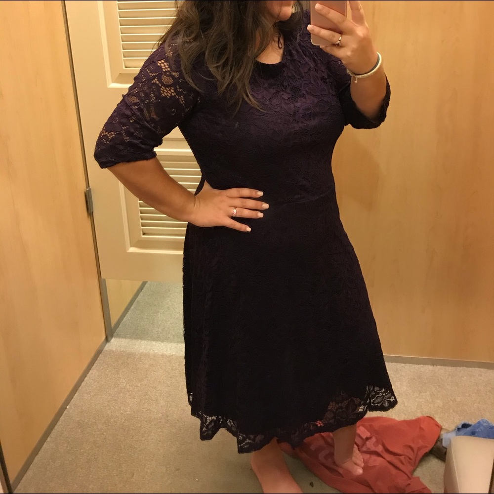 Size 16 Plum dress